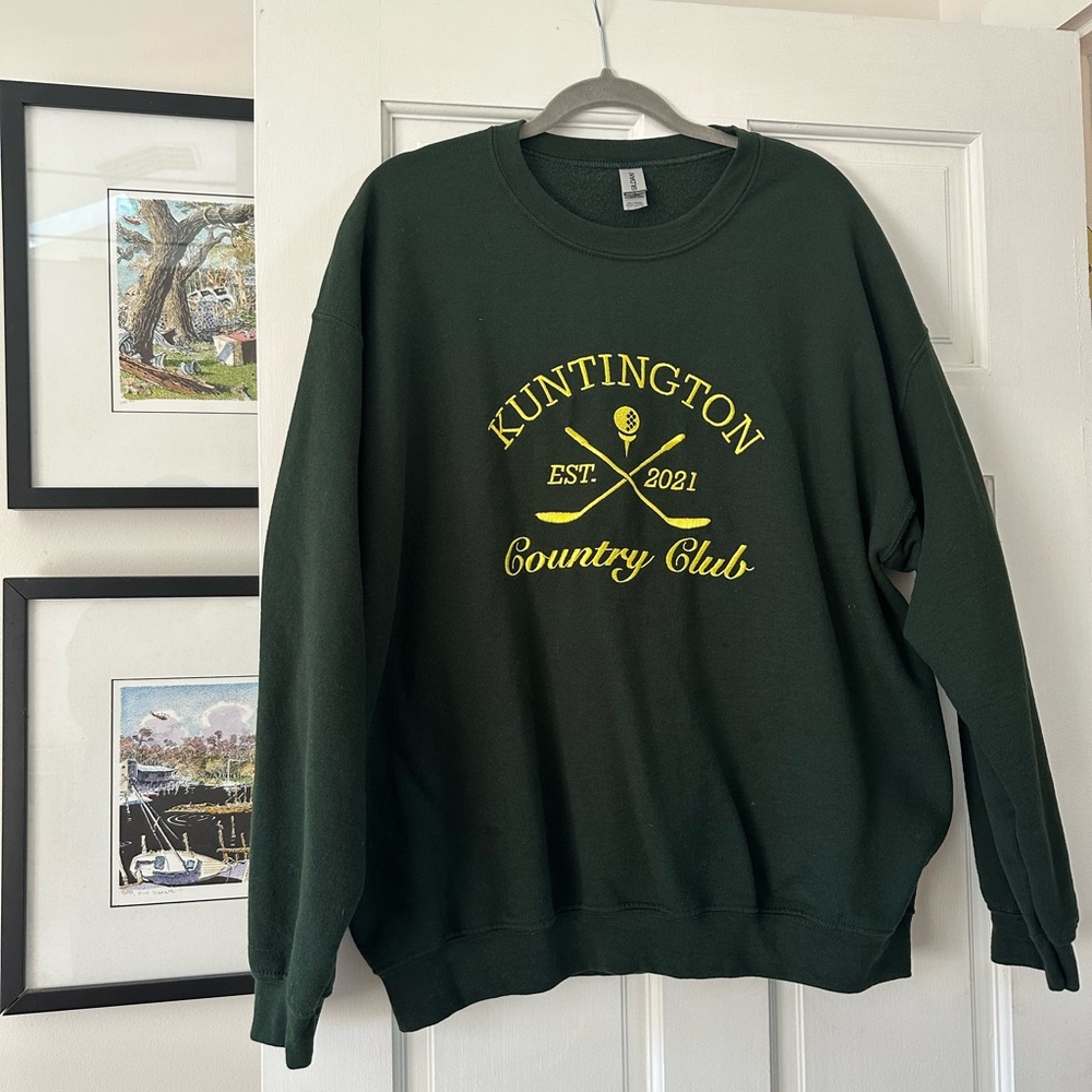 Green Sweater